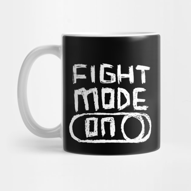 Fight Mode ON for Fighter by badlydrawnbabe